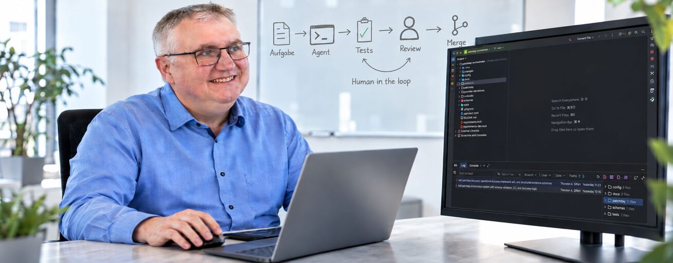 Episodenbild der Podcast-Folge „Weniger Mikromanagement ist nicht dasselbe wie weniger Governance: Codequalität in der AI-gestützten Softwareentwicklung“.